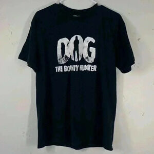 Vintage Y2K Dog the Bounty Hunter TV Show Promo Black Shirt